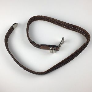 Used Men’s Braided Leather Belt.